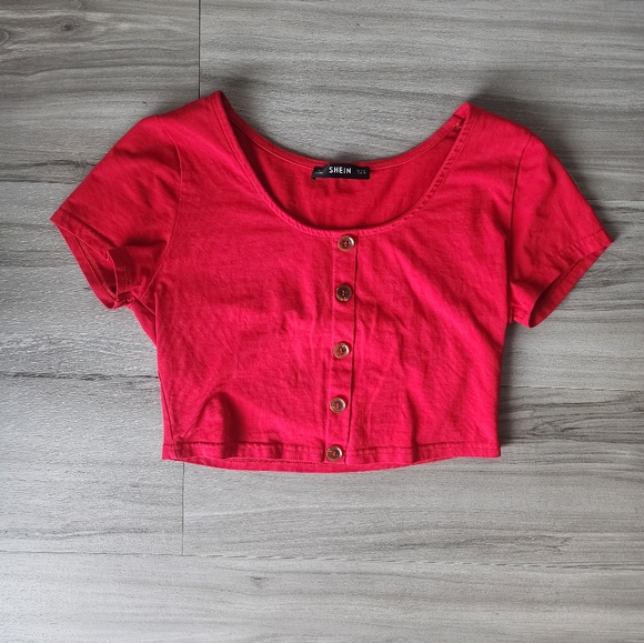 Button Up Crop - Picture 3 of 7